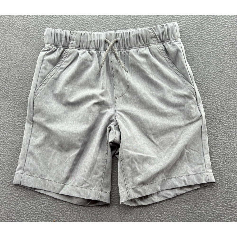 Old Navy Shorts Boys Size M (8) Gray StretchTech Dry Quick Active Drawstring